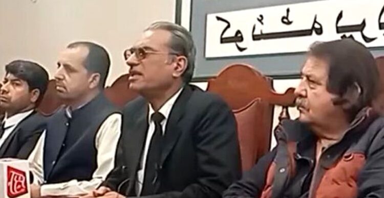 بلوچ فارسسنگ پرسن ایک غیر ساسی جماعت ہے، طاہر حسین ایڈووکیٹ