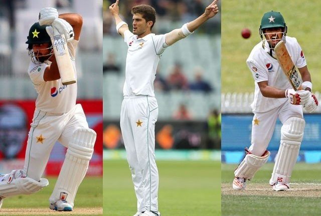 ٹیسٹ رینکنگ میں بابراعظم، شاہین شاہ آفریدی، عبداللہ شفیق کی ترقی