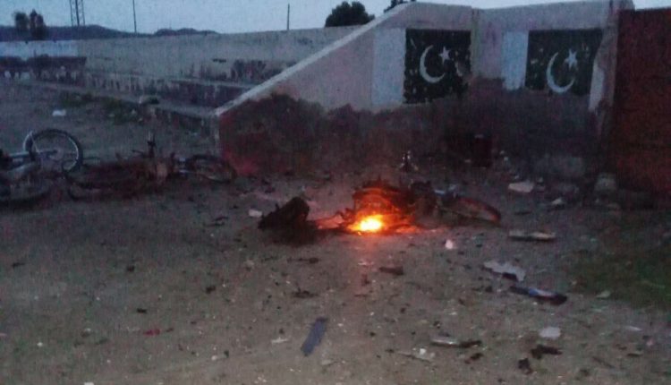 تربت: فٹبال اسٹیڈیم کے قریب دھماکا، 2 افراد معمولی زخمی