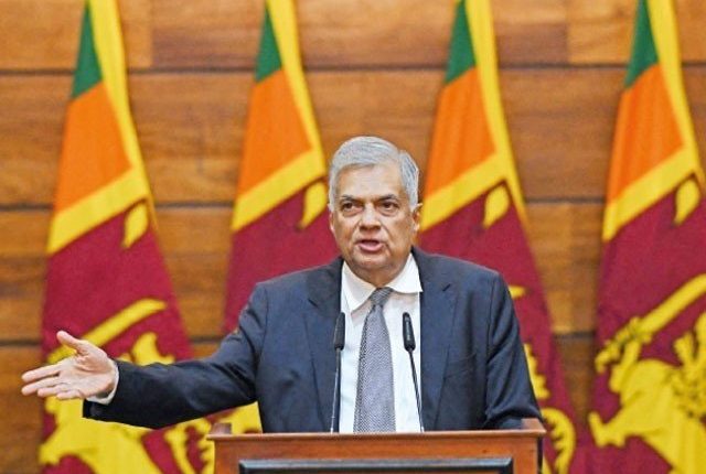 سری لنکن صدر کا آئی ایم ایف سے مذاکرات اور قومی حکومت کی تشکیل کا فیصلہ