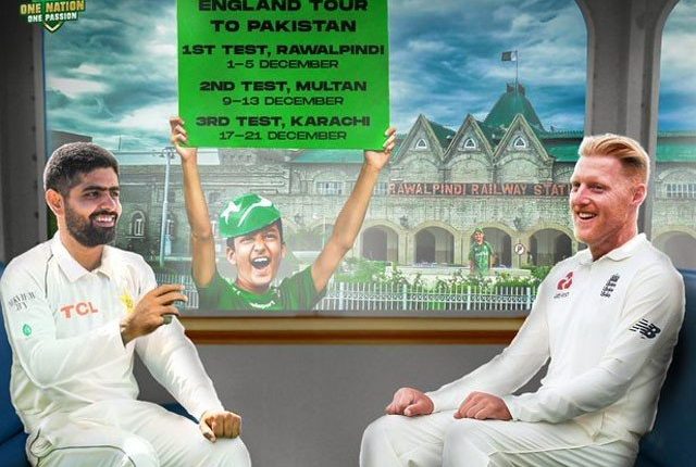 پاکستان میں 17 سال بعد انگلینڈ کیخلاف ٹیسٹ سیریز کیلئے اسکواڈ کا اعلان