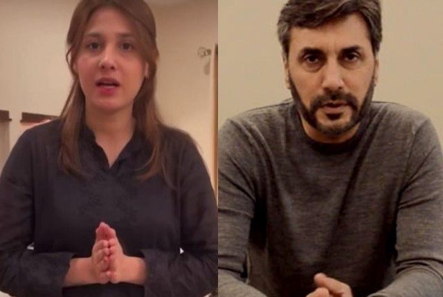 عدنان صدیقی اور اداکارہ حنا الطاف کا سیلاب متاثرین کیلئے ویڈیو پیغام