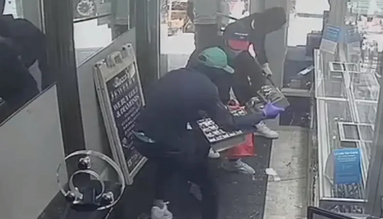 امریکا،تیز رفتار چوری کا عالمی ریکارڈ،45سیکنڈ میں 20لاکھ ڈالر کے زیورات چوری