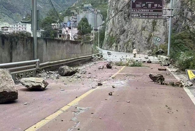 چین کے صوبے سیچوان میں زلزلہ،46 افراد ہلاک