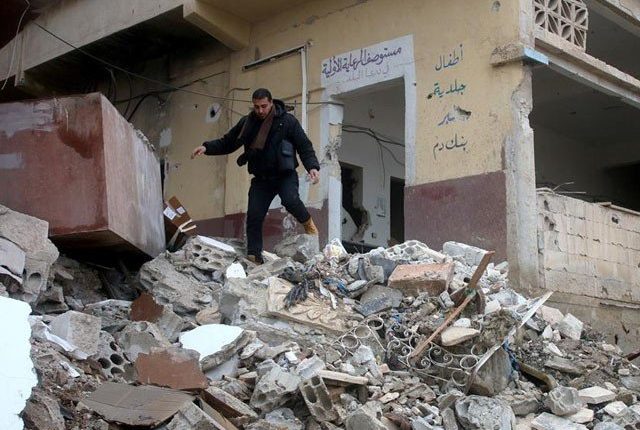 شام میں زیرِتعمیر مکان میں بارودی سرنگ دھماکا؛ 4 بچے جاں بحق