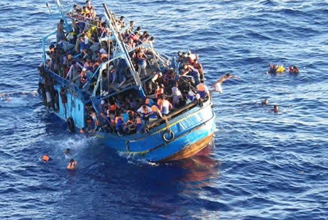 شام میں کشتی ڈوبنے سے 45 بچوں سمیت 76 تارکین وطن ہلاک