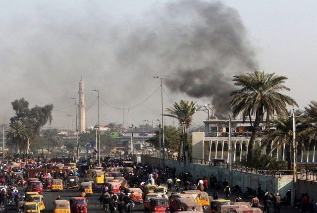 پارلیمنٹ اجلاس سے قبل بغداد میں راکٹ حملہ