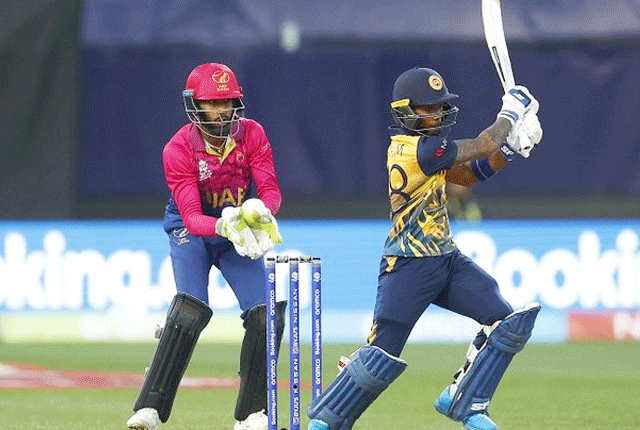 ٹی20 ورلڈکپ؛ سری لنکا کا یو اے ای کو 153 رنز کا ہدف