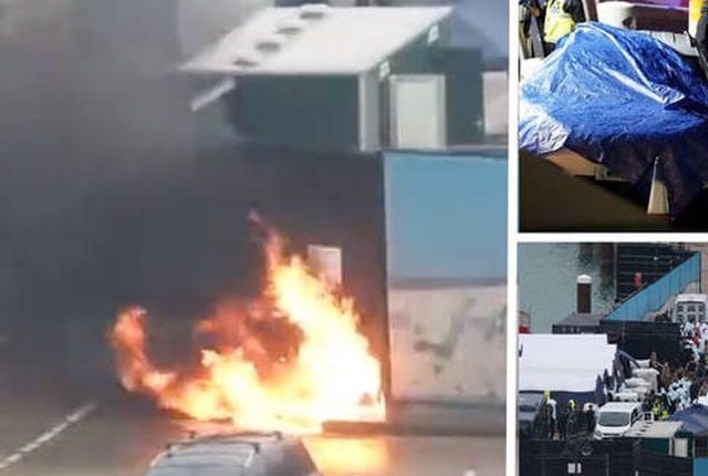 برطانیہ میں امیگریشن آفس پر بم حملہ؛ ملزم نے خودکشی کرلی