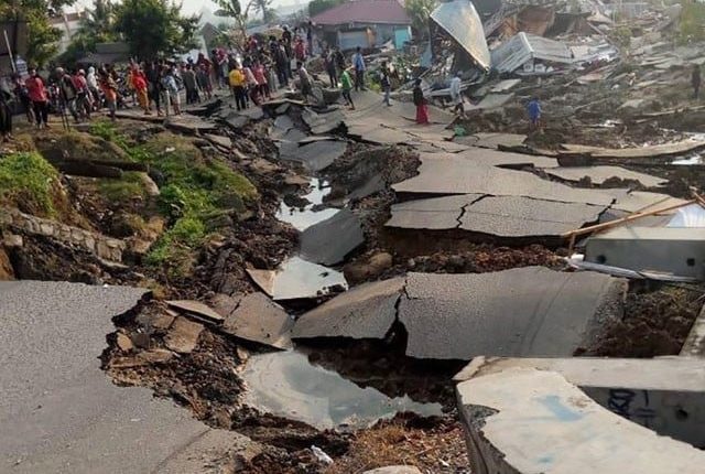 انڈونیشیا کے جزیرے جاوا میں زلزلہ ،44 افراد ہلاک اور300 زخمی