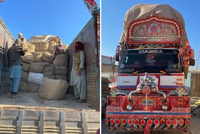 کوئٹہ میں ٹرک پر چھاپہ، 12 کروڑ روپے کا بھارتی گٹکا برآمد