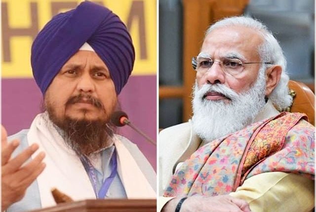سکھ رہنما گیانی ہرپریت سنگھ کی مودی حکومت کو وارننگ