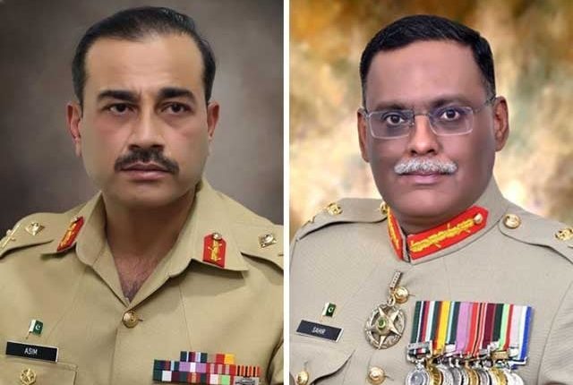 لیفٹیننٹ جنرل ساحر شمشاد اور لیفٹیننٹ جنرل عاصم منیر کے کیرئیر پر نظر