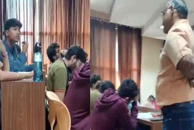 بھارتی پروفیسر نے کلاس میں مسلم طالبِ علم کو دہشتگرد کہہ دیا، ویڈیووائرل