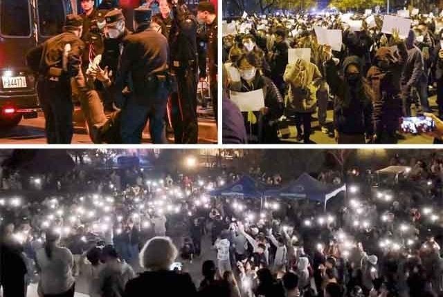 سخت کووڈ پالیسی، چین میں حکومت مخالف مظاہروں میں شدت