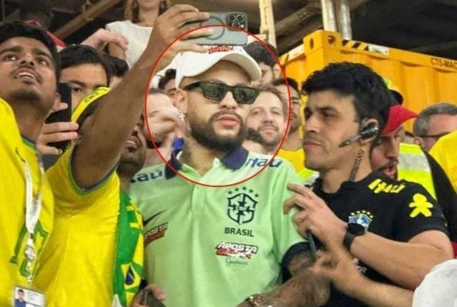 فیفا ورلڈکپ؛ نیمار کے ہمشکل نے شائقین کو پریشان کردیا