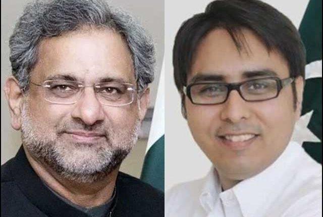 شاہد خاقان عباسی نے شہباز گل کو ہتک عزت پر 2 ارب روپے ہرجانہ کا نوٹس بھجوا دیا