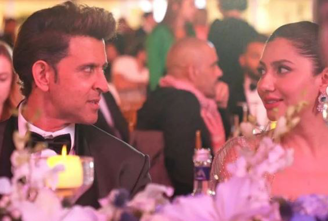 ویڈیو: ماہرہ خان کی ریڈ سی فلم فیسٹیول میں ہریتک روشن سے ملاقات