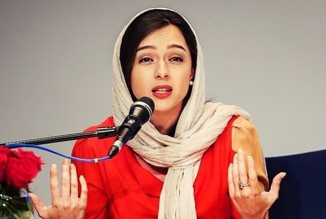 احتجاج کی حمایت کرنے پر ایران کی ایک اور مشہور اداکارہ ترانہ علیدوستی گرفتار