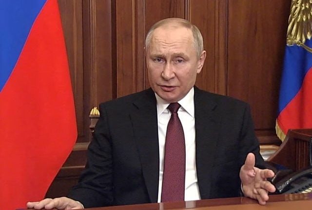 یوکرین جنگ کی ذمہ داری روس پرعائد نہیں ہوتی، صدر پیوٹن