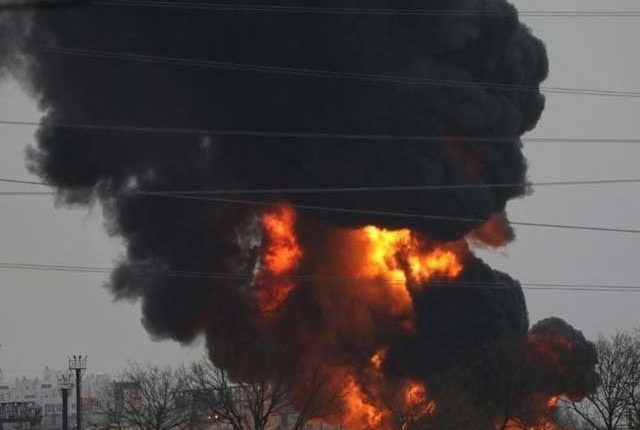 یوکرین کا میزائل حملے میں 400روسی فوجی مارنے کا دعویٰ