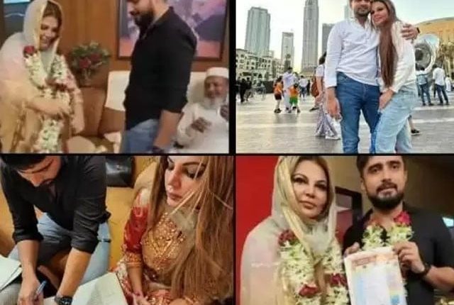 راکھی نے شادی 7 ماہ قبل کی تھی اور ان کا حمل بھی ضائع ہوا؛ بھارتی صحافی