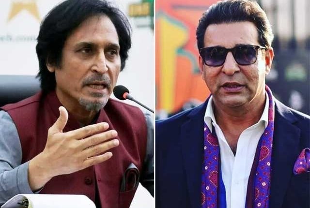 رمیز راجا کو واپس اپنی جگہ پر آجانا چاہیے، وسیم اکرم کا طنز