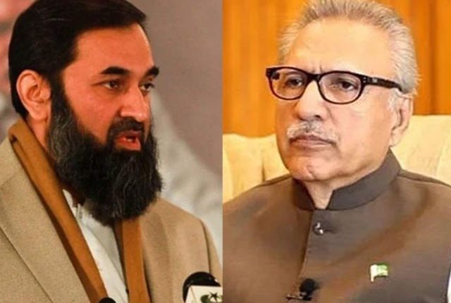 صدرمملکت کا گورنرپنجاب پر صوبائی اسمبلی کے انتخابات کی تاریخ دینے پر زور