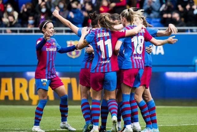 بارسلونا ویمنز فٹبال ٹیم نے لگاتار 50 میچز جیت کر نئی تاریخ رقم کردی