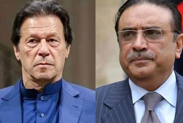 قتل کی سازش کا الزام؛ آصف زرداری کا عمران خان کو 10 ارب ہرجانے کا نوٹس