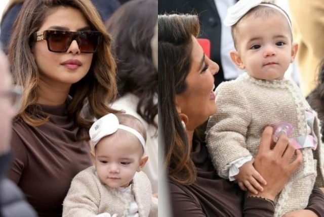 پریانکا چوپڑا اپنی بیٹی ’مالتی میری‘ کو منظرِعام پر لے آئیں