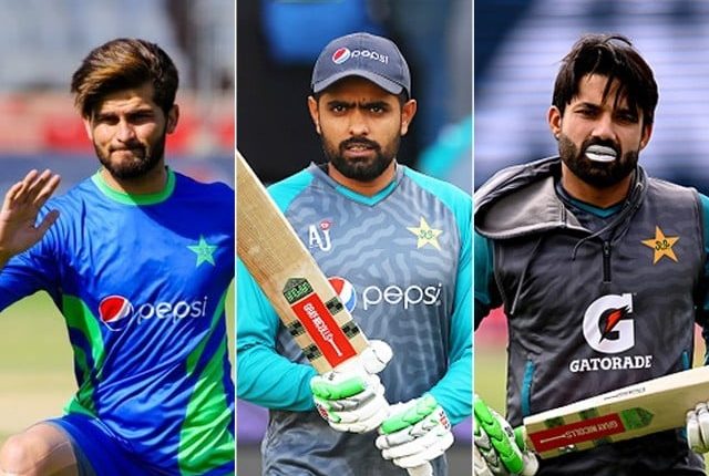 بابر، رضوان اور شاہین ’’دی ہنڈریڈ ڈرافٹ‘‘ کا حصہ ہوں گے